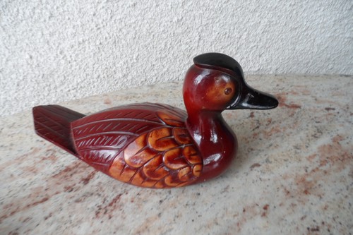 Ancien canard porcelaine - canard, en