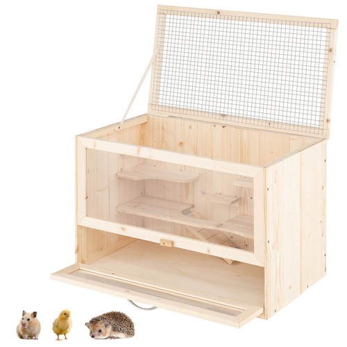 Wooden hamster cage - hamster,