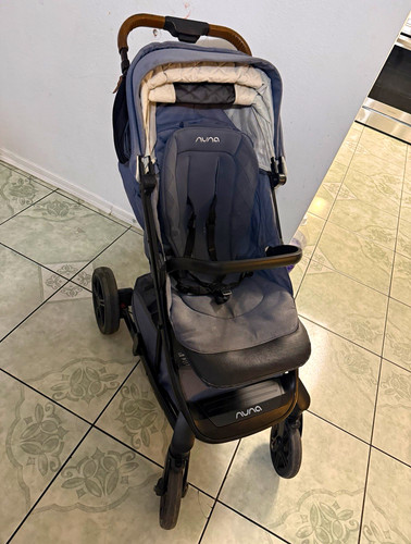 Nuna single stroller - stroller, blue/gray