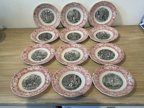 Série complète assiettes - complÈte, 12