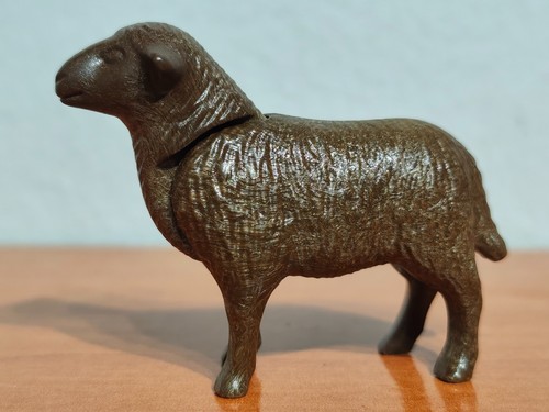 Figurine playmobil mouton brun - figurine,