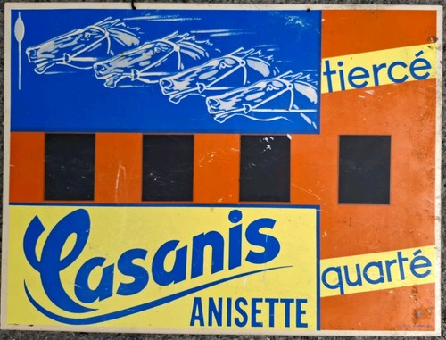 Ancienne plaque publicitaire - ancienne,