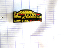 pin's  voiture BMW FINA RACING