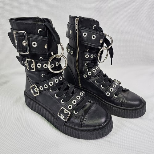 Demonia sneeker 320 black - demonia,