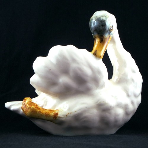 Cygne ancien barbotine - barbotine, jerome