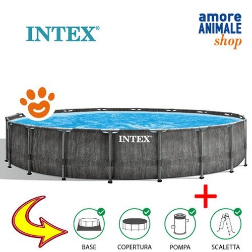 Intex piscine rotonde prisma - piscine,