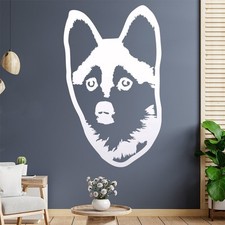 Autocollant Mural Chien Pomsky