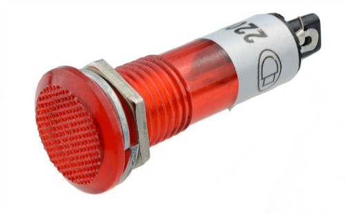Voyant pilote rouge 10mm lampe - rouge,