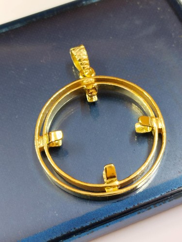 Lunette pendentif ronde - , en