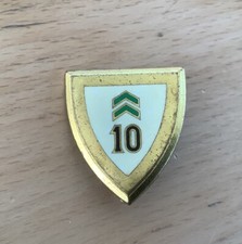INSIGNE MÉTAL 10 ESCADRE DE