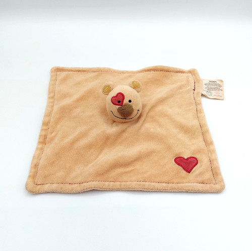 Doudou plat ours marron - , beige