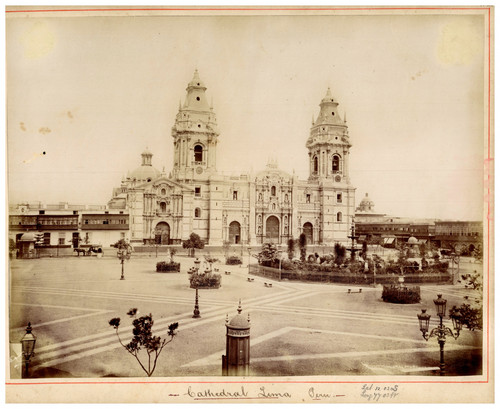 Peru lima basílica catedral - peru,, lima,