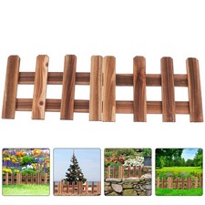 Plantes de fleurs clôture de piscine en bois massif gardien décoratif flexible