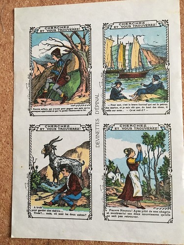 Planche devinettes - planche, de