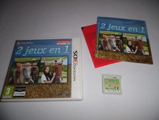 Jeu 3DS - 2 jeux en 1 Mon Haras 3D Tous en Selle & Au Galop vers l'aventure