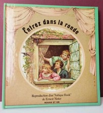 POP-UP  Livre à système  Entrez Dans La Ronde Rouge Et Or 1981 