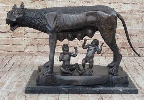 Bronze romain romus romulus - romain,