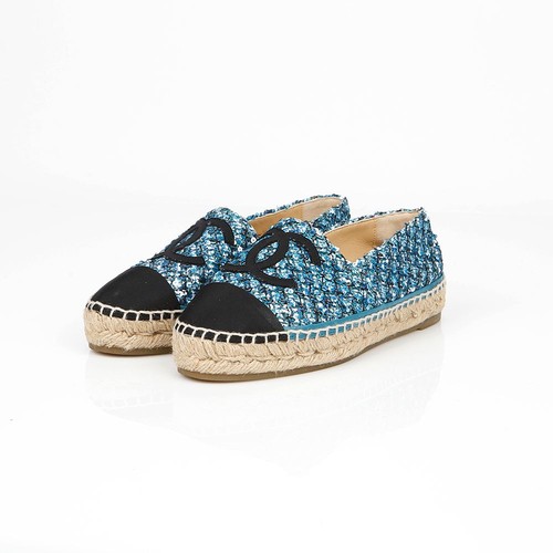 Chanel espadrilles logo - logo, cc