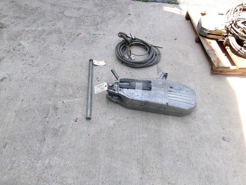 Tactel tirfor griphoist - tirfor, tu-32