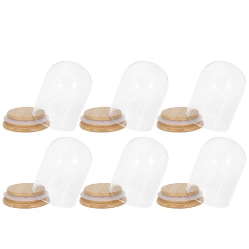 Pcs dome verre - 6, avec