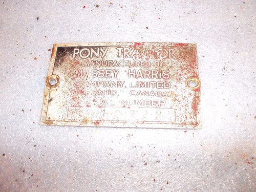 1951 massey harris pony - 1951,