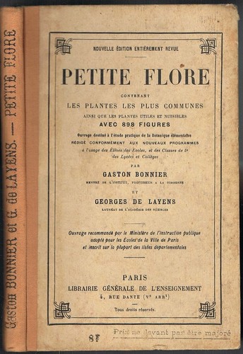 Petite flore plantes utiles - petite,