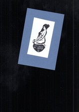 vieux papier ex libris nu curiosa FM Frans Masereel 76 H OTT