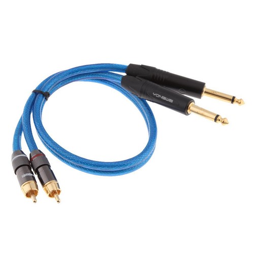 Câble audio double - , prise