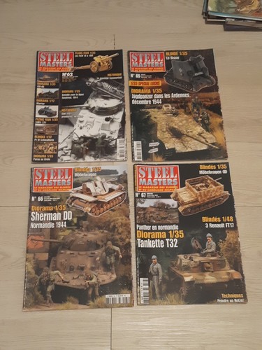 Lot magazines steel - de,