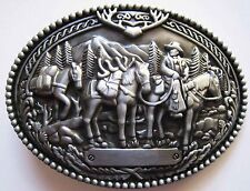 BOUCLE DE CEINTURE TRAPPEUR   USA   WESTERN    COUNTRY Ref.09