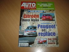 Auto hebdo N°1313 Stilo 2.4 20V Abarth.Tour de Corse