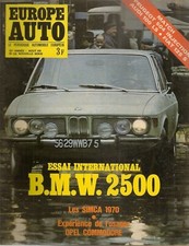 EUROPE AUTO 1969 29 BMW 2500