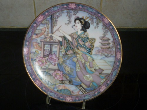 Assiette porcelaine anglaise - porcelaine,