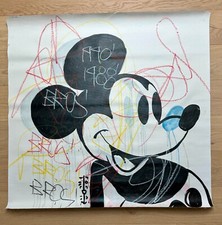 Tableau Pop-Art ORIGINAL Mickey Mouse 105×105 cm – Freda People 2023