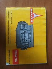 Livret Catalogue Piece Detachee Moteur Deutz F8m716