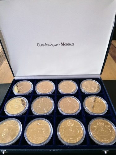 Coffret médailles - coffret, 12