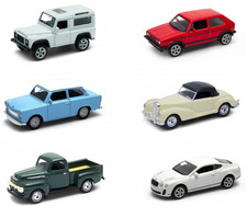 Lot de 6 voitures Miniatures
