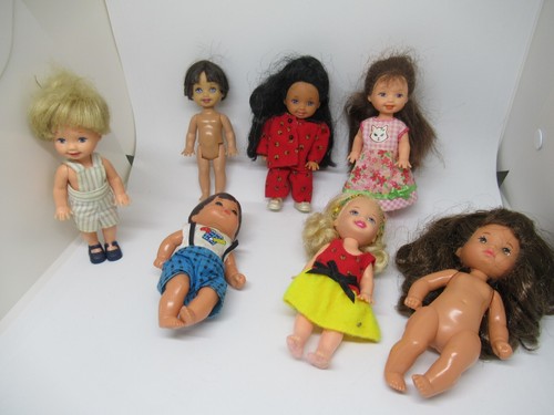 Lot poupées barbie baby - lot,