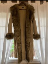 Manteau croûte de cuir de porc (daim)