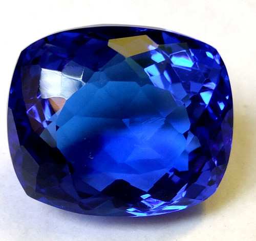 Aaa blue tanzanite - blue, 80.45