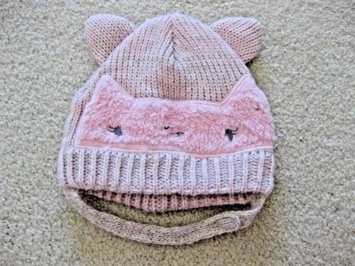 Cat ears toddler knit - cat,