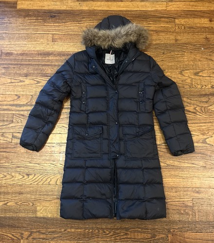 Moncler black puffer 100 down - black, 100%