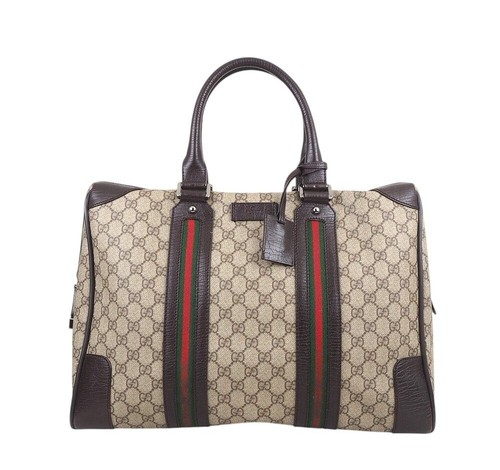 Gucci sac boston pvc 145845 - sac,