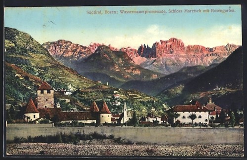 Bolzano promenade mur - bolzano,,