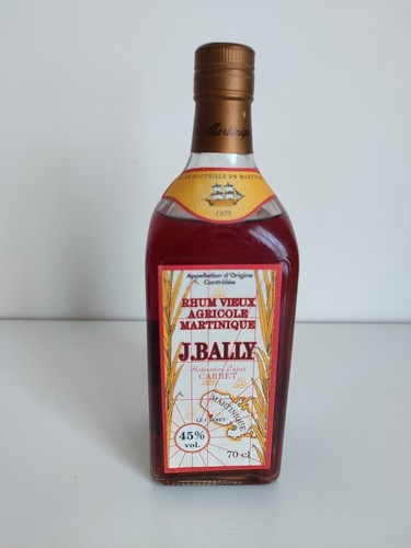 Rhum vieux bally millesime - vieux, j.bally