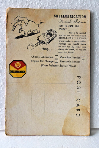 Carte postale publicitaire - carte,