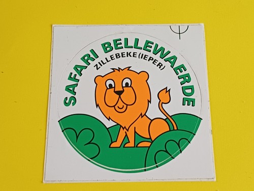 Sticker 1972 safari - 1972,