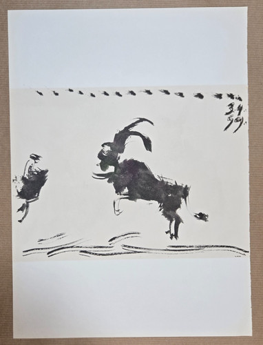 Lithographie noir blanc - lithographie,