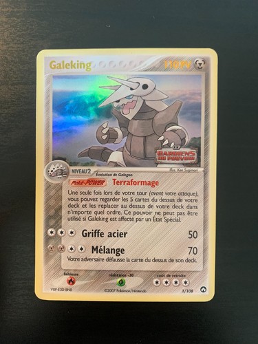 Carte pokémon galeking - carte, :