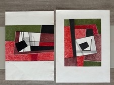 2 Lithographies de Jacqueline